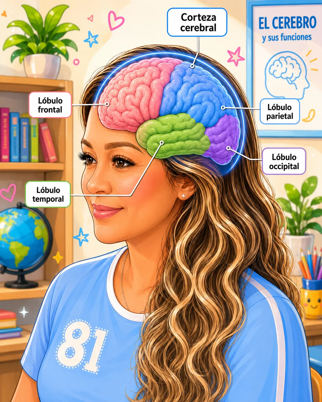 La corteza cerebral