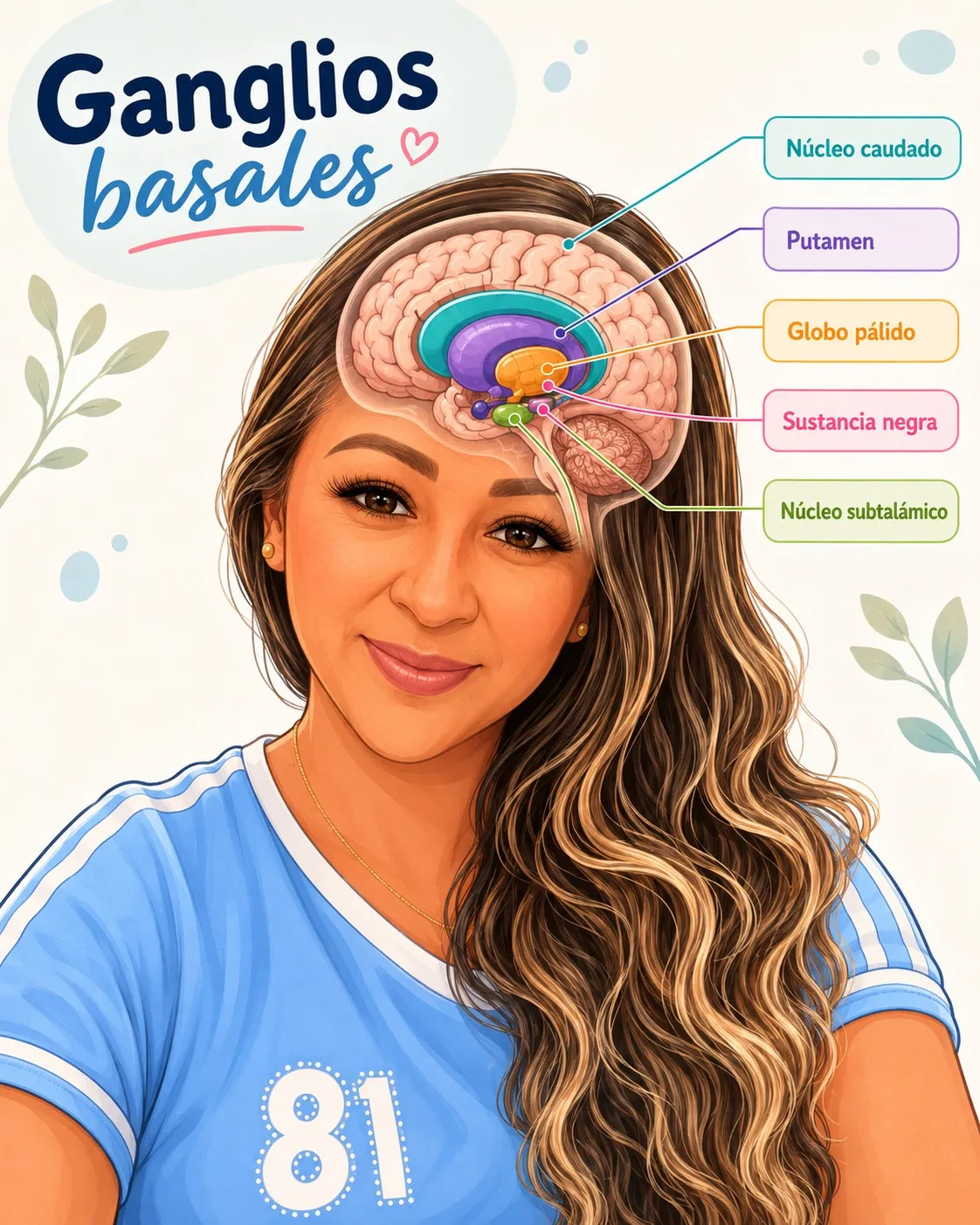 Ganglios basales: movimiento, hábitos y equilibrio cerebral