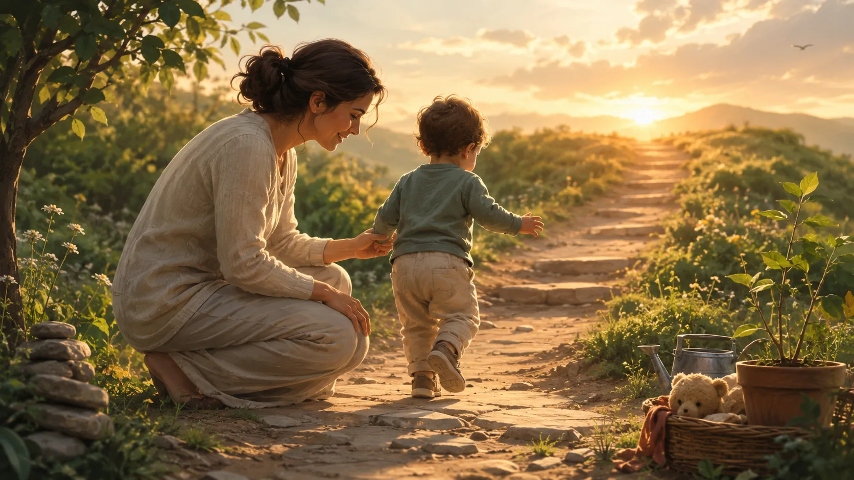 Ser madre desde un amor consciente, presente y responsable.